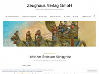 zeughausverlag.de Webseite Vorschau