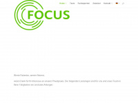 focus-diagnostik.at Webseite Vorschau