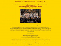 kirchenmusik-merseburg.de Webseite Vorschau