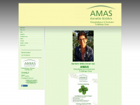 amas-balance.de Webseite Vorschau