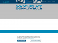 waschplatz-donauwelle.de Webseite Vorschau