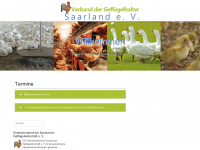 gwv-saarland.de Webseite Vorschau