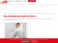 elektro-huegli.ch Webseite Vorschau