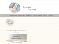 trauerfeier-begleitung.ch Webseite Vorschau