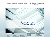 birgelen-kaufmann.ch Webseite Vorschau