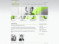 ipd-stiftung.de Webseite Vorschau