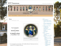 kwtdominicans.org Webseite Vorschau