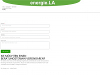 energie.la Webseite Vorschau