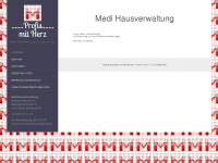 medi-hausverwaltung.de Webseite Vorschau