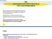 energiekostenpauschale.at Webseite Vorschau
