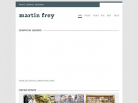 martinfrey.at Webseite Vorschau