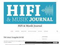 hifimusik-journal.de Webseite Vorschau