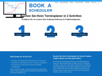 book-a-scheduler.com Webseite Vorschau