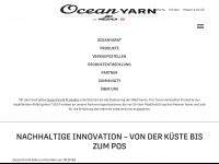 oceanyarn.com Webseite Vorschau