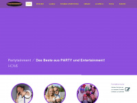 partytainment.at Webseite Vorschau