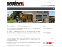 baeriswyl-btg.ch Webseite Vorschau