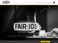 fair-job.ch Webseite Vorschau