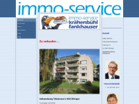 immo-service-oftringen.ch Webseite Vorschau