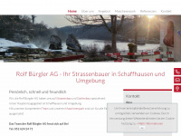 rolf-buergler-ag.ch Webseite Vorschau