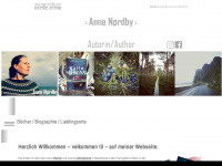 anne-nordby.com Webseite Vorschau