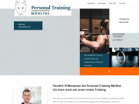 personal-training-muehltal.de Webseite Vorschau