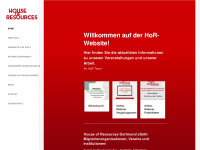 house-of-resources-dortmund.com Webseite Vorschau