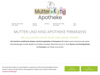 mutterkind-apotheke-pirmasens.de Webseite Vorschau