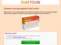diaetolin.org Webseite Vorschau