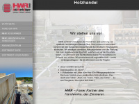 hwr-holzwerk.de Webseite Vorschau