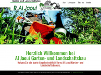 aljaoui-gartenbau.de Webseite Vorschau