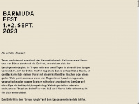 barmudafest.ch Webseite Vorschau