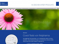 firstpharma.at Webseite Vorschau