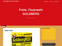 ffgoldberg.at Webseite Vorschau