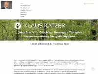 praxis-klaus-katzer.de Webseite Vorschau