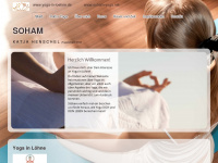 yoga-in-loehne.de Webseite Vorschau