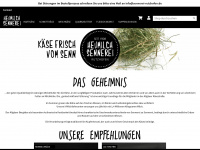 sennerei-rutzhofen.shop Webseite Vorschau
