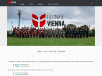 ultimatevienna.net Webseite Vorschau
