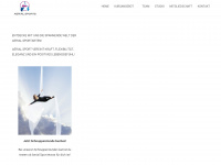 aerial-sports.at Webseite Vorschau