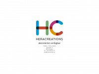 heracreations.ch Webseite Vorschau