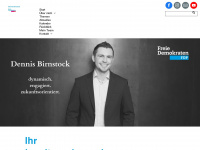 dennis-birnstock.de Webseite Vorschau