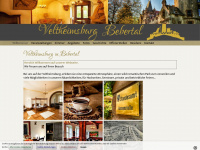 veltheimsburg.com Webseite Vorschau