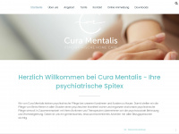 cura-mentalis.ch Webseite Vorschau