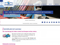 flachau-skiverleih.at Webseite Vorschau