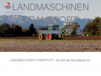 landmaschinen-transport.com Webseite Vorschau