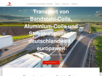 coiltransporte.com Webseite Vorschau