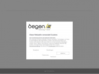 degen-gmbh.com Webseite Vorschau
