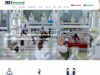 bau-medizintechnik.com Webseite Vorschau
