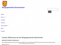 bgdiessenhofen.ch Webseite Vorschau