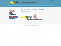 delta-immobilien.de Webseite Vorschau