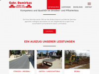 demirbas-gmbh.de Webseite Vorschau